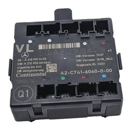 12-18 MERCEDES C E GLK W204 W212 X204 FRONT LEFT DOOR CONTROL MODULE COMPUTER