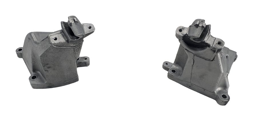 Thumbnail 2: 2015 MERCEDES GLK350 X204 3.5L M276 ENGINE LEFT/RIGHT MOTOR MOUNT BRACKET SET/2