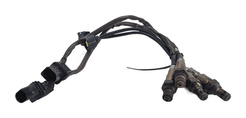 2015 MERCEDES GLK350 X204 3.5L M276 ENGINE OXYGEN O2 LAMBDA SENSOR SET/4