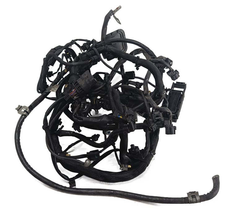 Thumbnail 2: 2015 MERCEDES GLK350 X204 3.5L M276 ENGINE MOTOR WIRE WIRING HARNESS LOOM