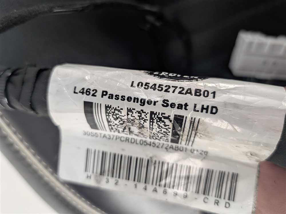 Thumbnail 19: 17 ROVER DISCOVERY L462 FRONT RIGHT PASSENGER SEAT BACK HEAT/COOL (Black)