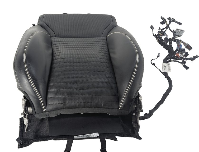 Thumbnail 3: 17 ROVER DISCOVERY L462 FRONT RIGHT PASSENGER SEAT BACK HEAT/COOL (Black)