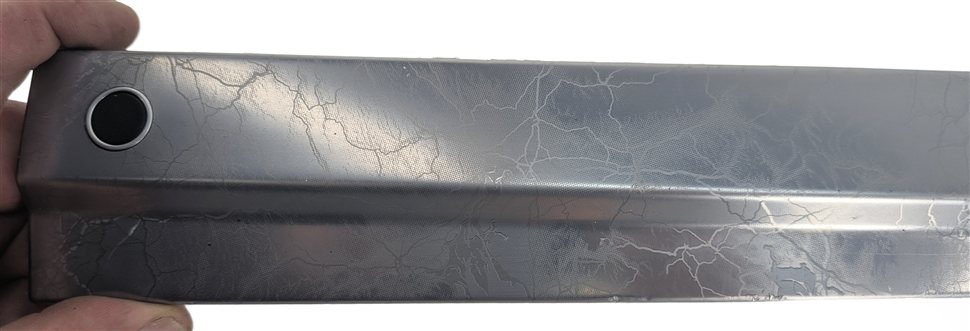 Thumbnail 7: 2017 ROVER DISCOVERY L462 FRONT RIGHT DASH TRIM MOLDING (Brushed Linear)