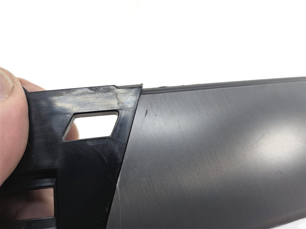 Thumbnail 4: 2017 ROVER DISCOVERY L462 FRONT LEFT DASH TRIM BEZEL (Brushed Linear)