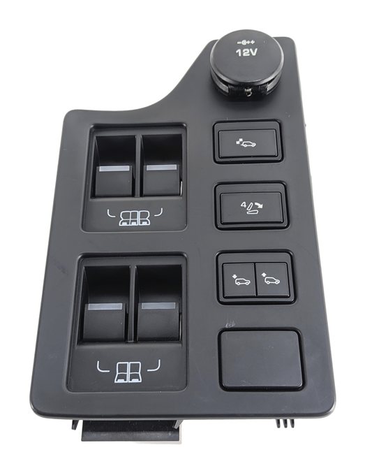 2017 ROVER DISCOVERY L462 REAR CARGO SEAT SUSPENSION CONTROL SWITCH PANEL
