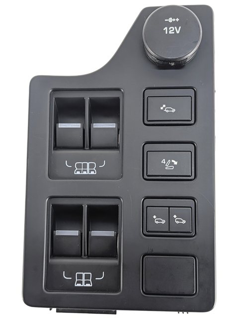 Thumbnail 2: 2017 ROVER DISCOVERY L462 REAR CARGO SEAT SUSPENSION CONTROL SWITCH PANEL