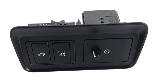 2017 ROVER DISCOVERY L462 DASH TAILGATE DIMMER HEADLIGHT LEVELING SWITCH PANEL