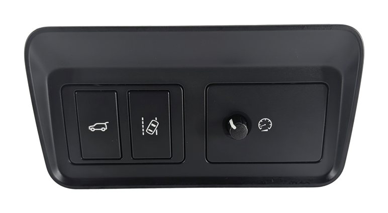 Thumbnail 2: 2017 ROVER DISCOVERY L462 DASH TAILGATE DIMMER HEADLIGHT LEVELING SWITCH PANEL