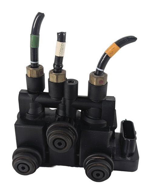 Thumbnail 2: 2017 ROVER DISCOVERY L462 FRONT AIR SUSPENSION VALVE BLOCK SOLENOID MANIFOLD