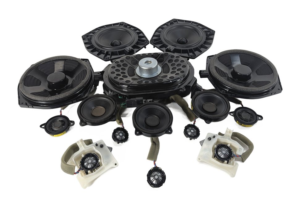 2017 LAND ROVER DISCOVERY L462 PREMIUM AUDIO SOUND SPEAKER SET/15