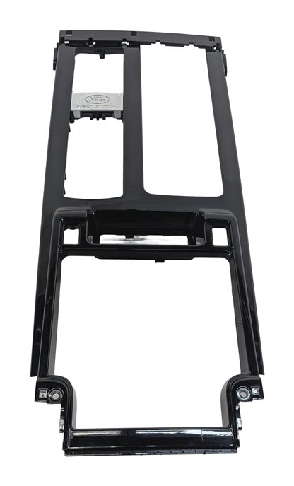 17 ROVER DISCOVERY L462 FRONT CENTER CONSOLE TRIM FINISH PANEL (GLOSS BLACK)