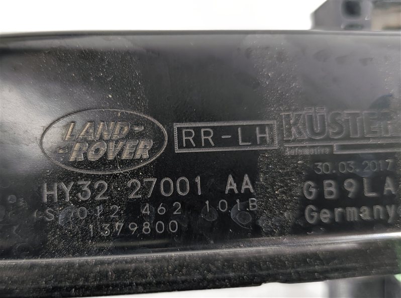 Thumbnail 4: 17-21 LAND ROVER DISCOVERY L462 REAR LEFT DOOR WINDOW REGULATOR w/ MOTOR