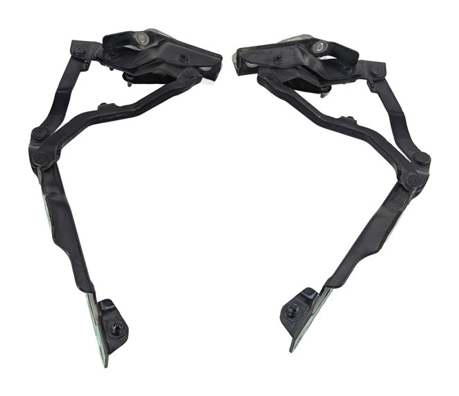17-23 LAND ROVER DISCOVERY L462 FRONT LEFT & RIGHT HOOD HINGE SET (Black)