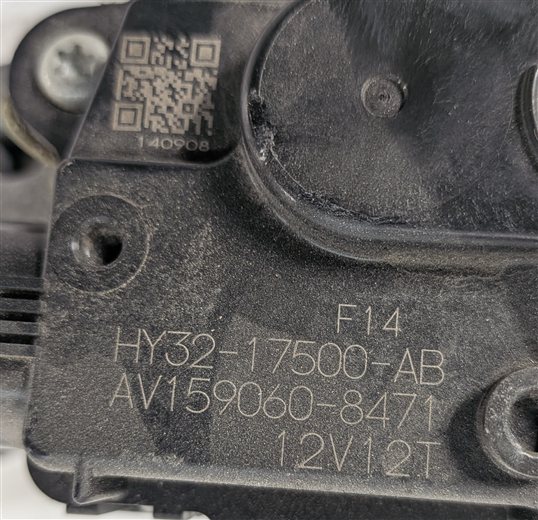 Thumbnail 3: 2017 LAND ROVER DISCOVERY (L462) FRONT WINDSHIELD WIPER TRANSMISSION w/MOTOR