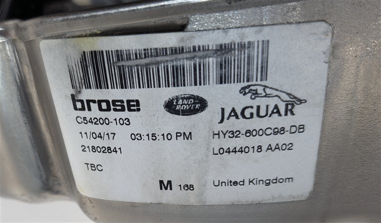 Thumbnail 12: 2017-2020 LAND ROVER DISCOVERY (L462) FRONT RIGHT PASSENGER SEAT TRACK w/MOTORS