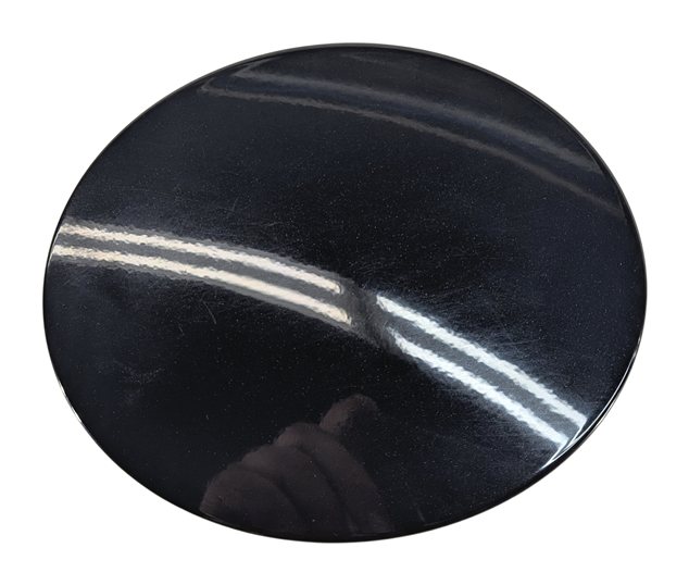 Thumbnail 2: 17-23 LAND ROVER DISCOVERY L462 REAR FUEL GAS TANK DOOR w/ HOUSING & CAP (Black)