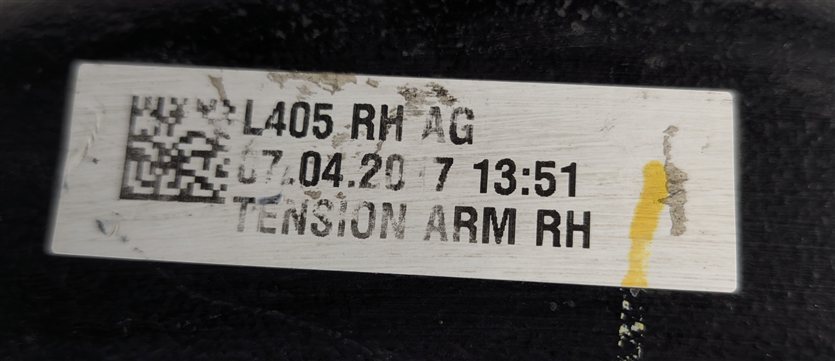 Thumbnail 3: 13-20 DISCOVERY RANGE ROVER SPORT (L405 L462 L494) FRONT RIGHT LOWER CONTROL ARM