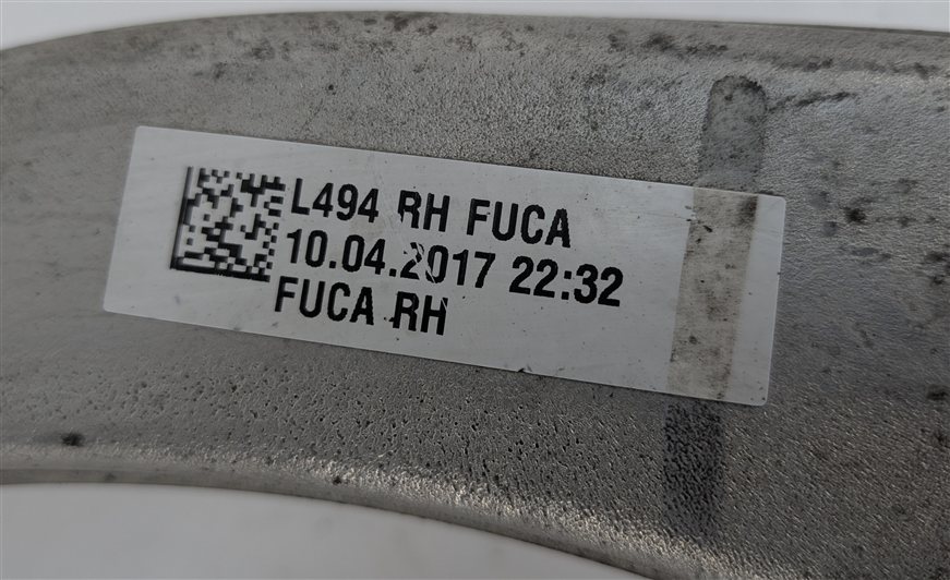 Thumbnail 4: 2017-2020 RANGE ROVER SPORT (L494) FRONT RIGHT PASSENGER UPPER CONTROL ARM