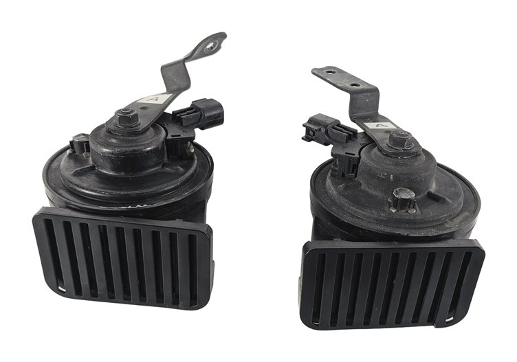 Thumbnail 2: 17-23 LAND ROVER DISCOVERY L462 FRONT HIGH LOW TONE HORN SPEAKER SET/2