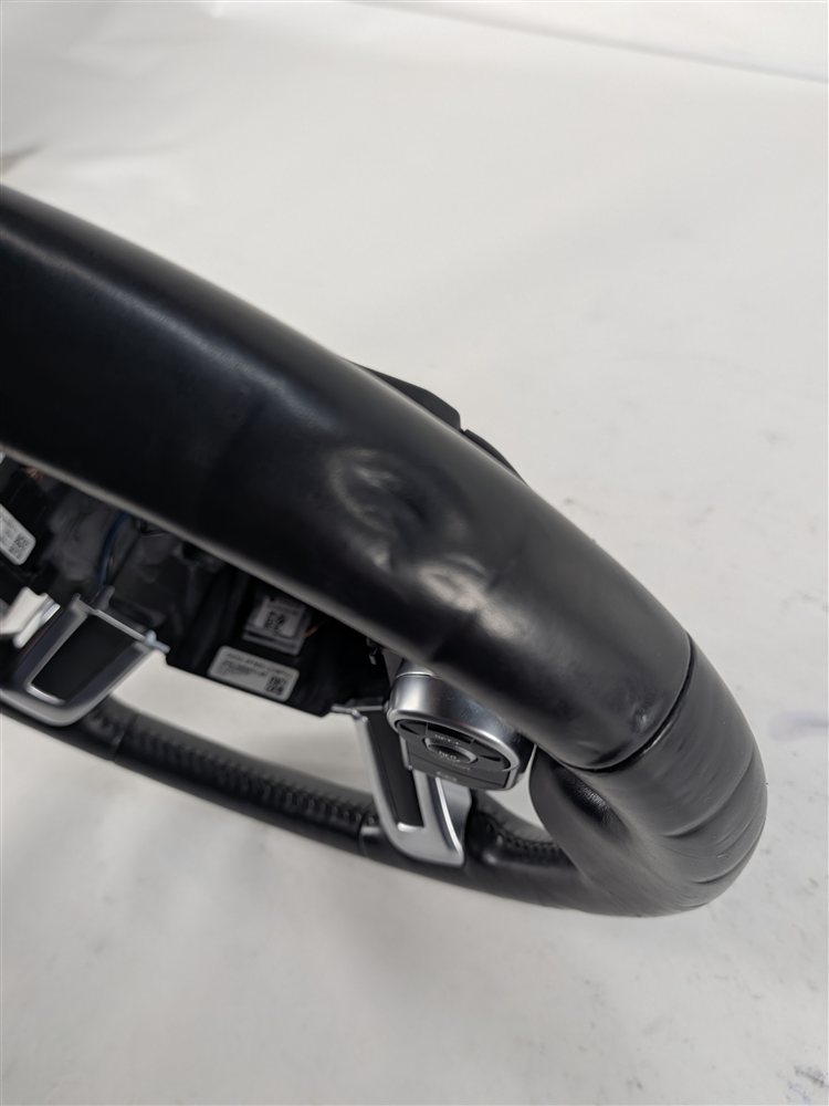 Thumbnail 16: 17-20 ROVER DISCOVERY (L462) HEATED STEERING w/SHIFT PADDLES GRAY STITCH (Black)