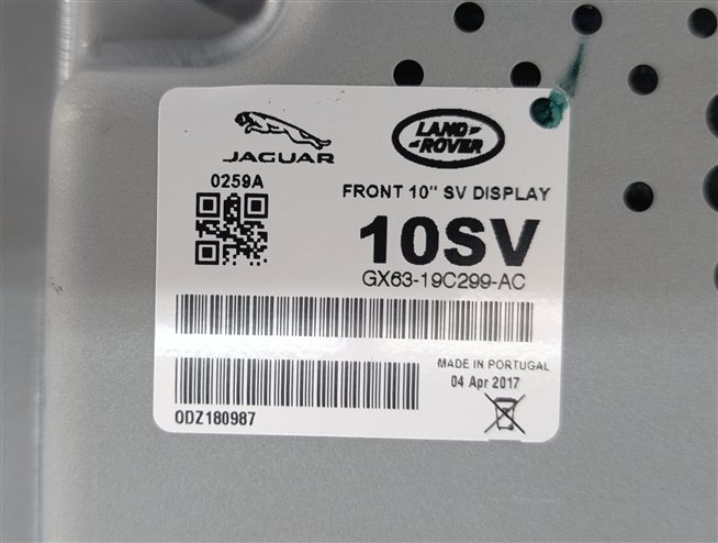 Thumbnail 5: 16-20 RANGE ROVER SPORT DISCOVERY XF L462 L494 L405 FRONT CENTER DASH GPS SCREEN