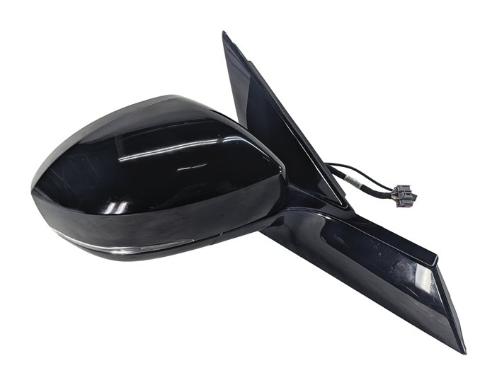 Thumbnail 2: 17-18 ROVER DISCOVERY L462 RIGHT PFOLD HEAT BLIND SPOT CAMERA DOOR MIRROR(Black)