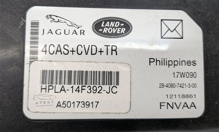 Thumbnail 7: 17 ROVER DISCOVERY L462 3.0L SUPER ECU ECM IGNITION IMMOBILIZER MODULE SET(112k)