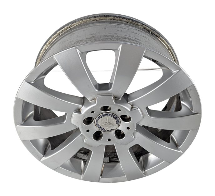 Thumbnail 2: 2010-2012 MERCEDES GLK350 (X204) 19x7.5 10 SPOKE SILVER ALLOY WHEEL RIM