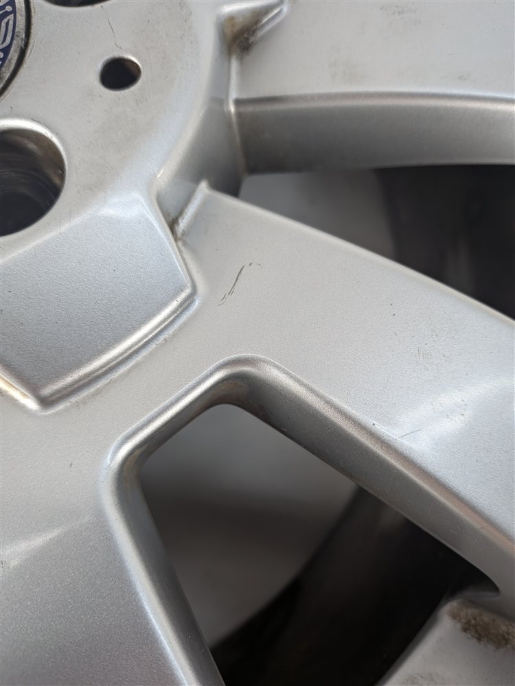 Thumbnail 6: 2010-2012 MERCEDES GLK350 (X204) 19x7.5 10 SPOKE SILVER ALLOY WHEEL RIM