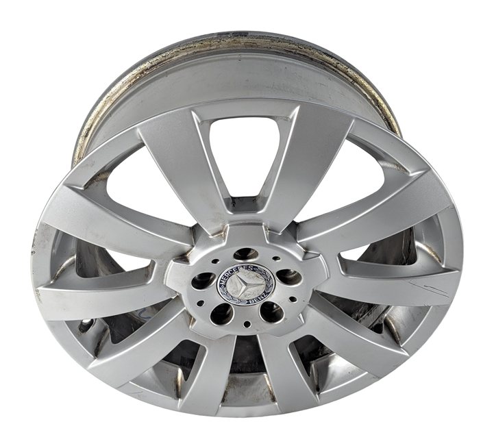 Thumbnail 2: 2010-2012 MERCEDES GLK350 (X204) 19x7.5 10 SPOKE SILVER ALLOY WHEEL RIM
