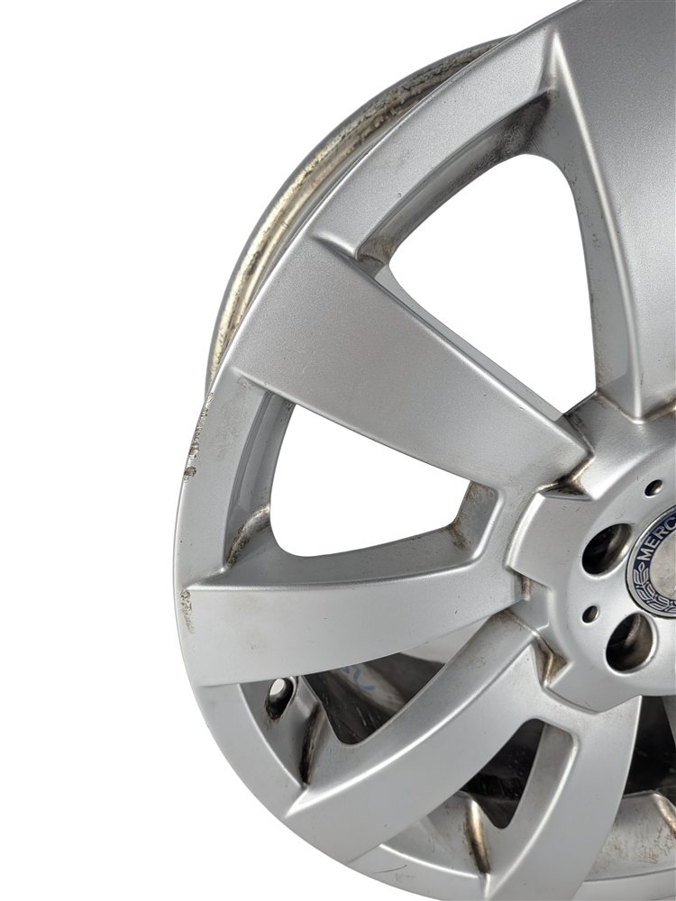 Thumbnail 7: 2010-2012 MERCEDES GLK350 (X204) 19x7.5 10 SPOKE SILVER ALLOY WHEEL RIM