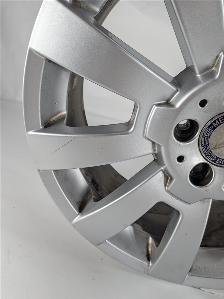 Thumbnail 5: 2010-2012 MERCEDES GLK350 (X204) 19x7.5 10 SPOKE SILVER ALLOY WHEEL RIM