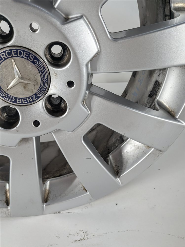 Thumbnail 6: 2010-2012 MERCEDES GLK350 (X204) 19x7.5 10 SPOKE SILVER ALLOY WHEEL RIM