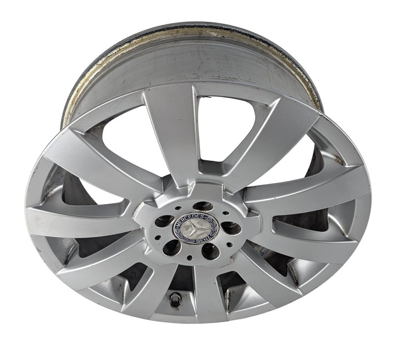 Thumbnail 2: 2010-2012 MERCEDES GLK350 (X204) 19x7.5 10 SPOKE SILVER ALLOY WHEEL RIM