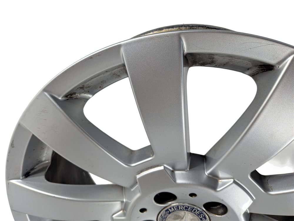 Thumbnail 6: 2010-2012 MERCEDES GLK350 (X204) 19x7.5 10 SPOKE SILVER ALLOY WHEEL RIM