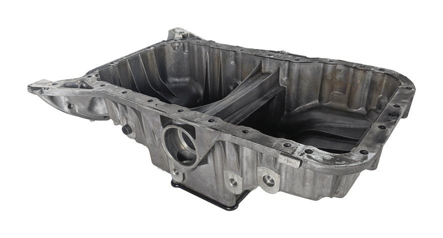 08-12 MERCEDES C300 C350 E350 GLK350 3.5L M272 ENGINE UPPER LOWER OIL PAN