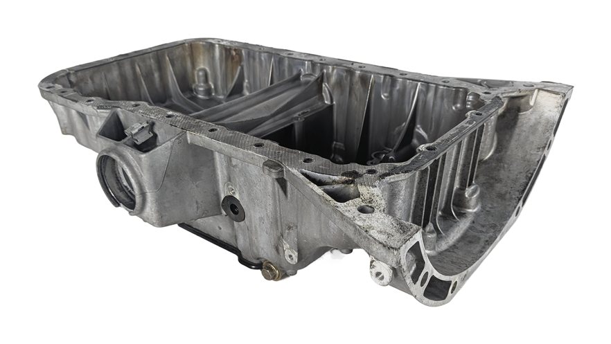 Thumbnail 3: 08-12 MERCEDES C300 C350 E350 GLK350 3.5L M272 ENGINE UPPER LOWER OIL PAN