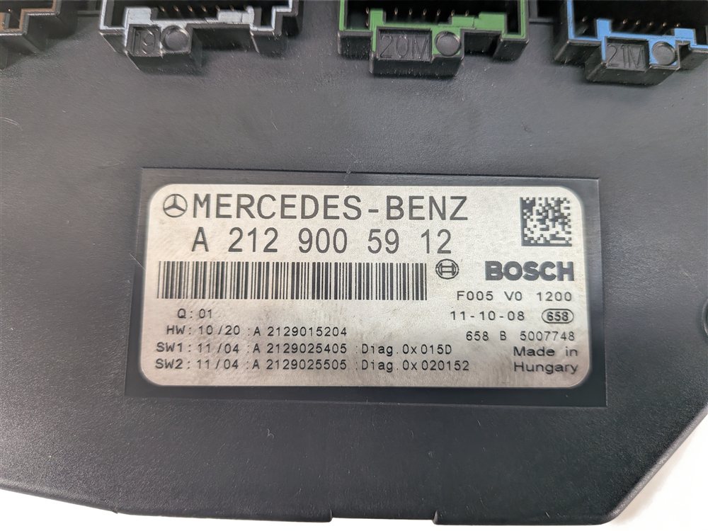 Thumbnail 5: 11-13 MERCEDES C E GLK CLS SLK SLS W204 W212 FRONT SIGNAL ACQUISITION MODULE SAM