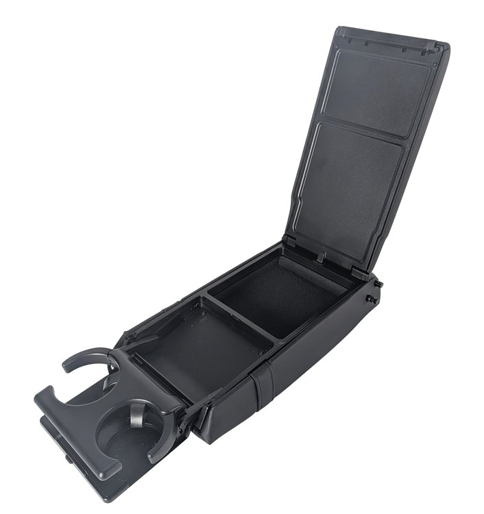 Thumbnail 2: 2010-2018 E GLK CLS (W212 W218 X204) REAR SEAT CENTER CONSOLE ARMREST (Black)