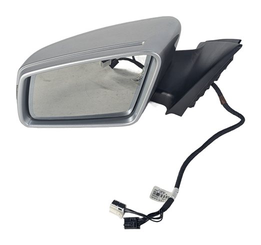 Thumbnail 6: 10-12 MERCEDES GLK350 (X204) LEFT MANUAL FOLD HEATED MEMORY DOOR MIRROR (Silver)