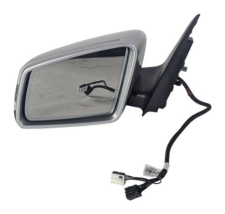 Thumbnail 7: 10-12 MERCEDES GLK350 (X204) LEFT MANUAL FOLD HEATED MEMORY DOOR MIRROR (Silver)