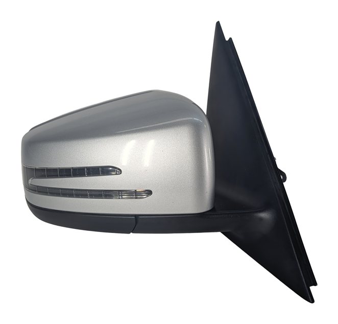 Thumbnail 3: 10-12 MERCEDES GLK350 (X204) RIGHT - HEATED MEMORY AUTODIM DOOR MIRROR (Silver)