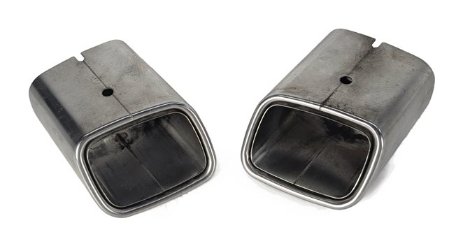 2010-2012 MERCEDES GLK250 GLK350 (X204) LEFT & RIGHT EXHAUST TIP SET-2