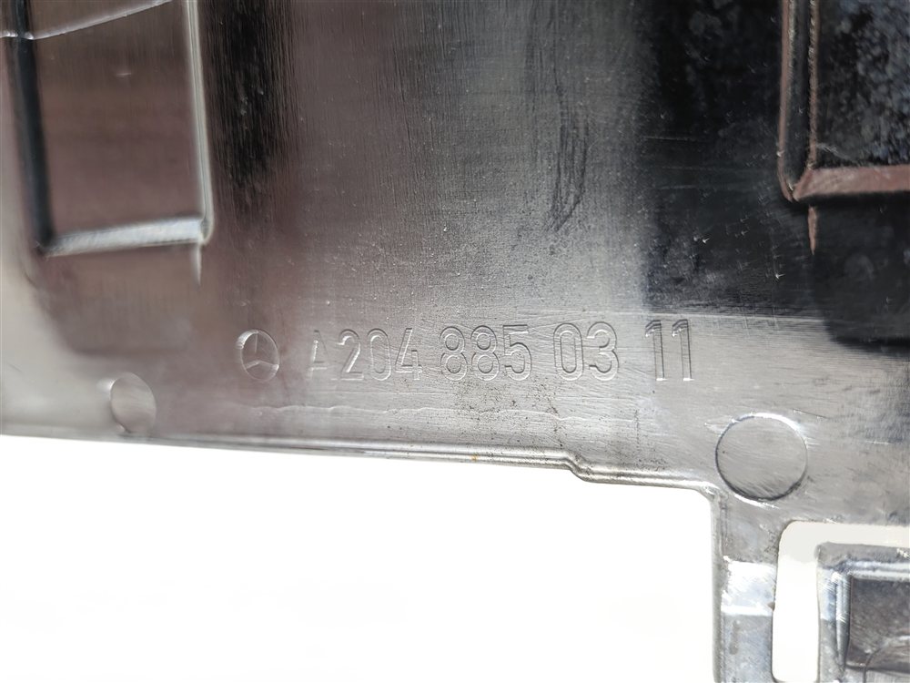 Thumbnail 4: 2012 MERCEDES GLK350 (X204) REAR BUMPER CHROME STEP PAD COVER PROTECTOR