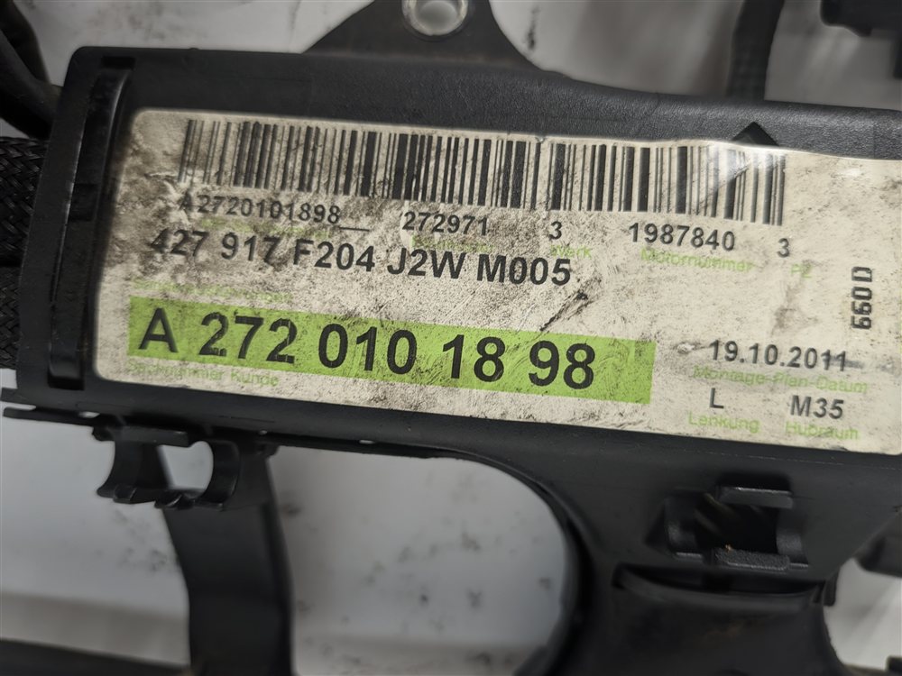 Thumbnail 7: 2012 MERCEDES GLK350 (X204) 3.5L (272.971) ENGINE WIRE WIRING HARNESS LOOM