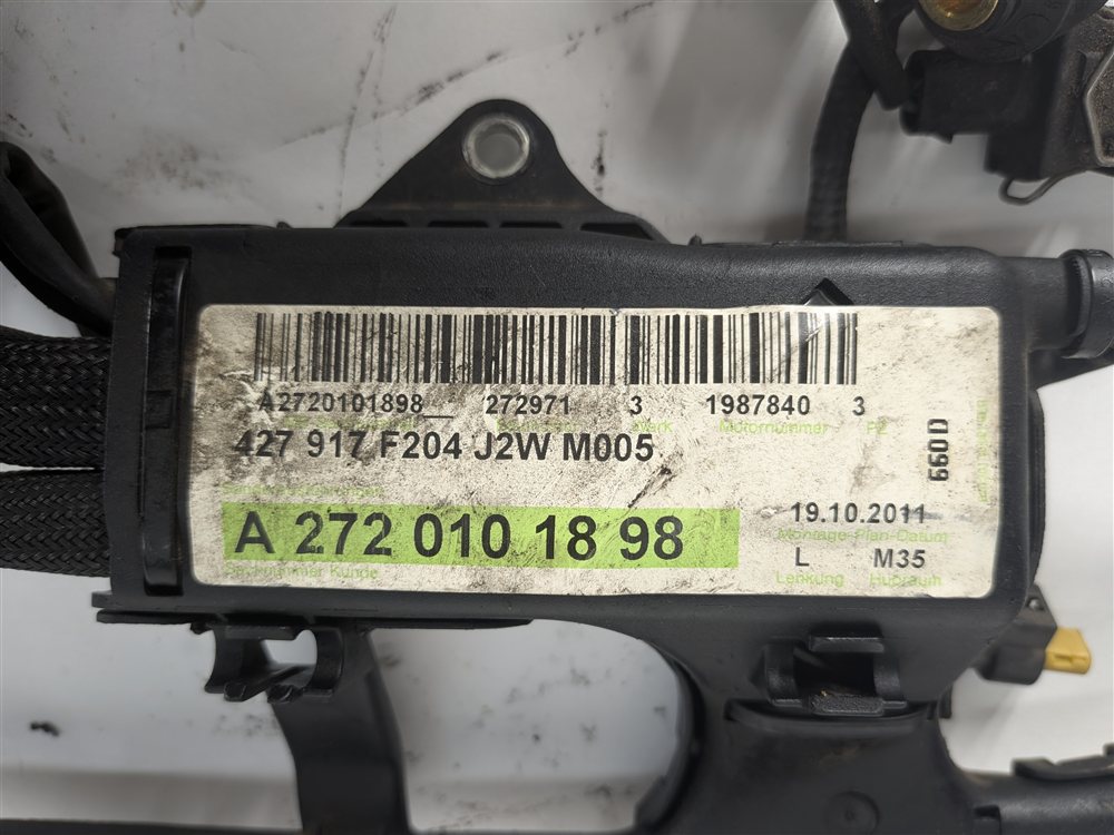 Thumbnail 8: 2012 MERCEDES GLK350 (X204) 3.5L (272.971) ENGINE WIRE WIRING HARNESS LOOM