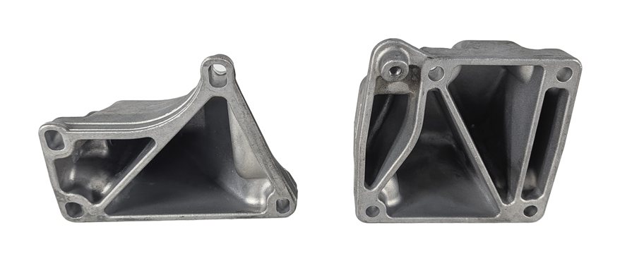 Thumbnail 5: 2012 MERCEDES GLK350 X204 3.5L M272 LEFT/RIGHT ENGINE MOTOR MOUNT BRACKET SET/2
