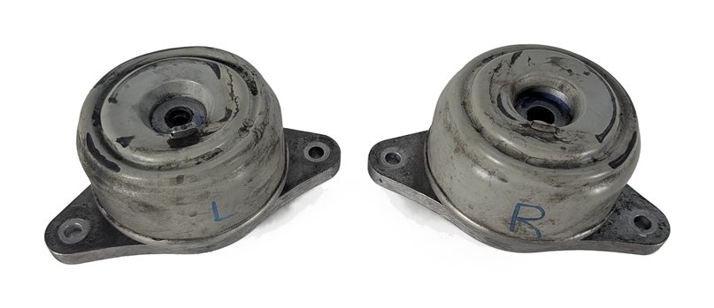 2012 MERCEDES GLK350 X204 3.5L M272 LEFT/RIGHT ENGINE MOTOR MOUNT SET/2