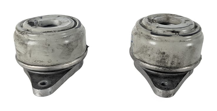 Thumbnail 3: 2012 MERCEDES GLK350 X204 3.5L M272 LEFT/RIGHT ENGINE MOTOR MOUNT SET/2
