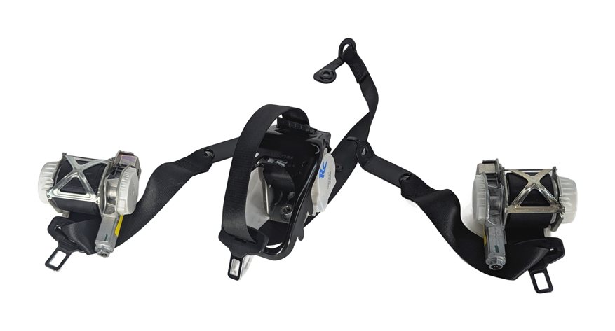 2012 MERCEDES GLK350 (X204) REAR SEAT SEATBELT RETRACTOR SET/3 (Black)